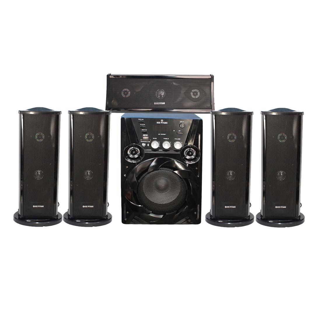 See Piyano JB-9900BT 5.1 Channel Home Theater Speaker System