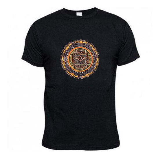 Rambo Eyes Mandala Printed T-Shirt