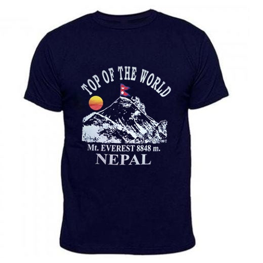 Top Of The World Printed T-Shirt