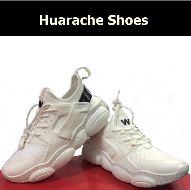 Huarache Shoe White color